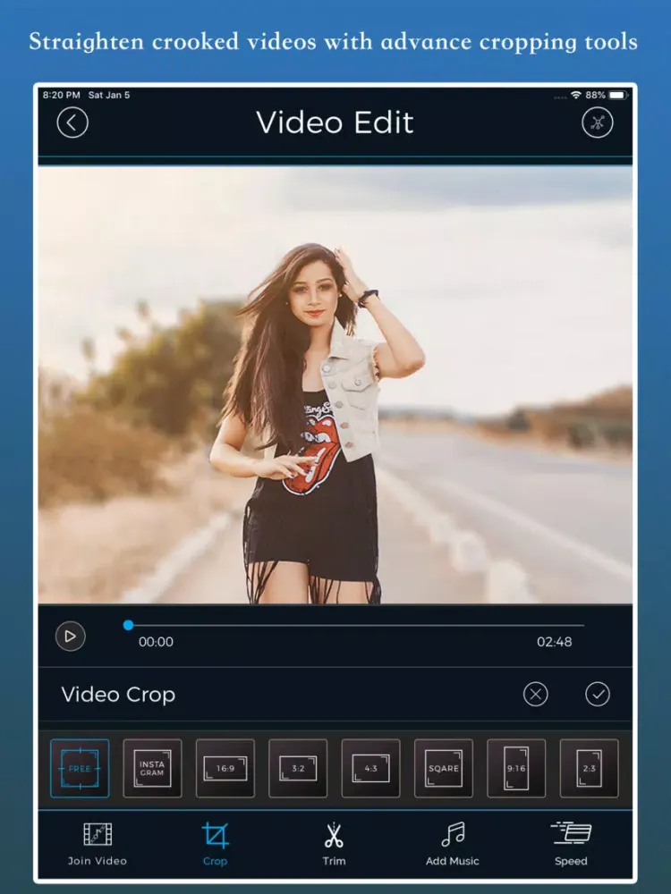 Video Joiner & Editor iPad  Screenshots
