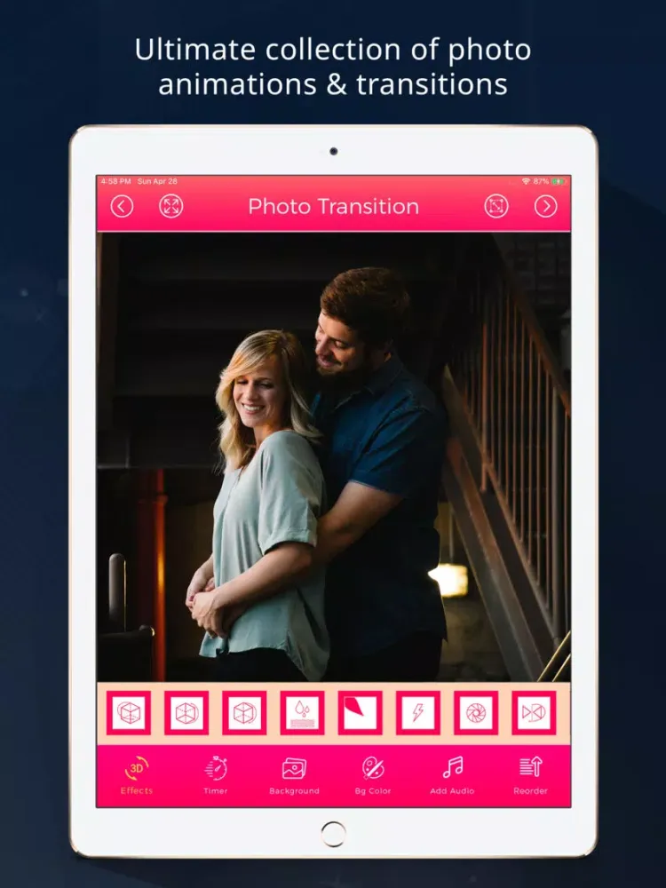 Video Maker Photo With Songs iPad  स्क्रीनशॉट