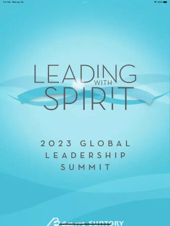 BSI Global Leadership Summit iPad  Ekran Görüntüleri