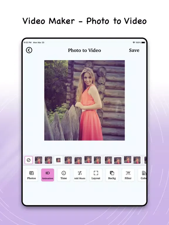 Video Maker - Photo to Video iPad  Ekran Görüntüleri