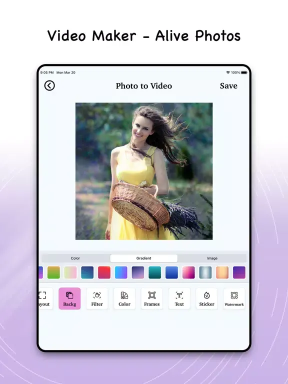 Video Maker - Photo to Video iPad  Ekran Görüntüleri