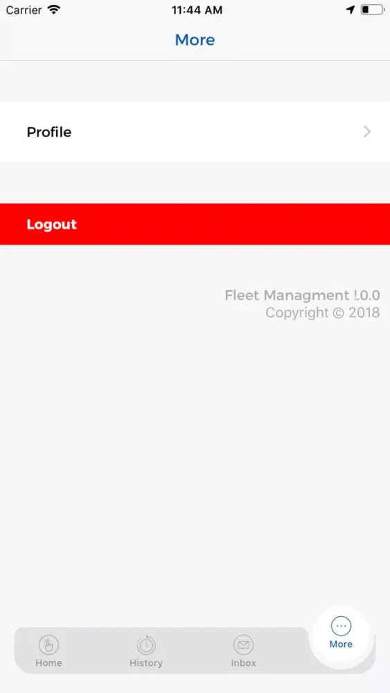 Ảnh chụp màn hình của Infodart Attendance Management