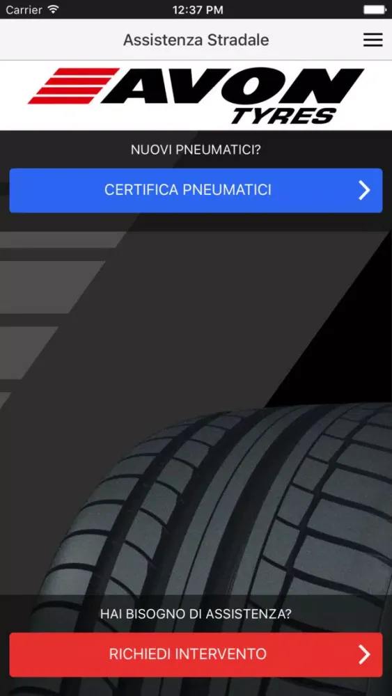 Captures d'écran de Avon Tyres App
