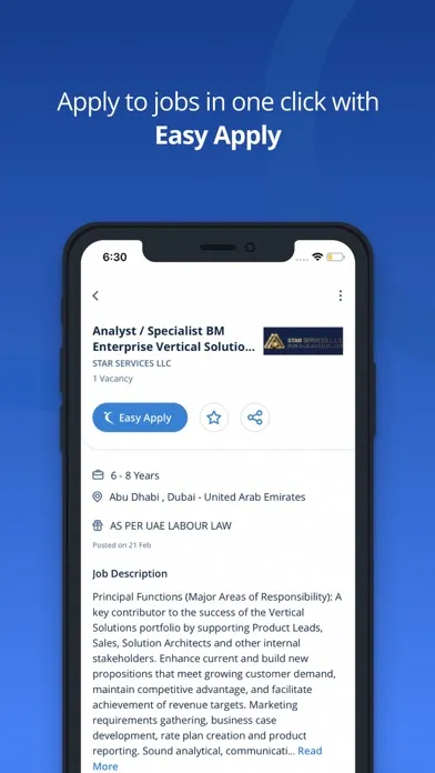 Naukrigulf Job Search App Screenshots