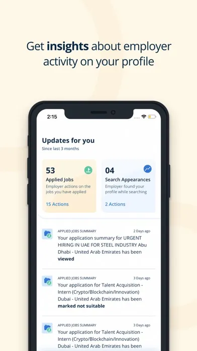 Naukrigulf Job Search App Screenshots