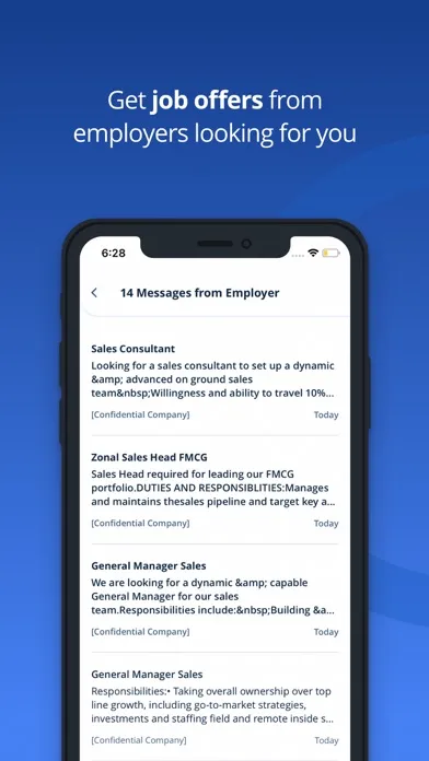 Naukrigulf Job Search App Screenshots