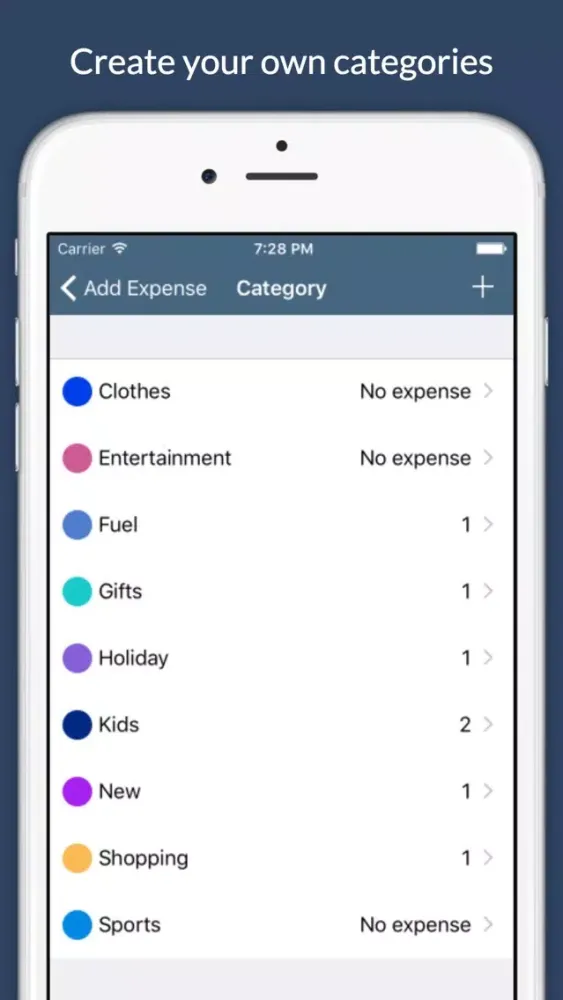 My Expense Manager Ekran Görüntüleri