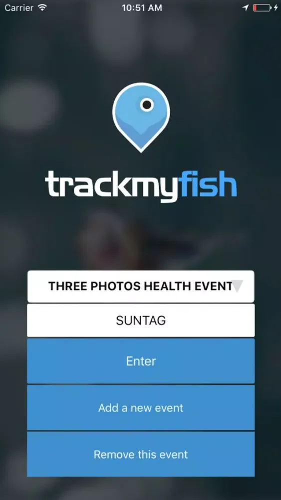 Track My Fish Citizen Science Screenshots