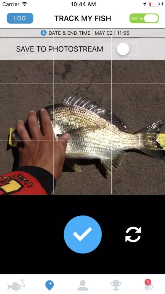 Track My Fish Citizen Science Screenshots