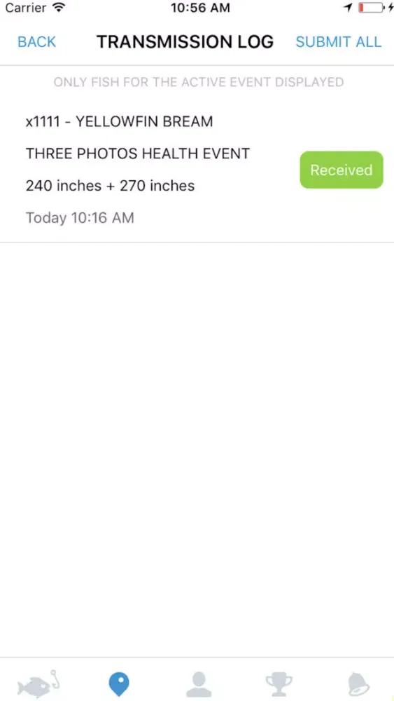 Track My Fish Citizen Science Screenshots