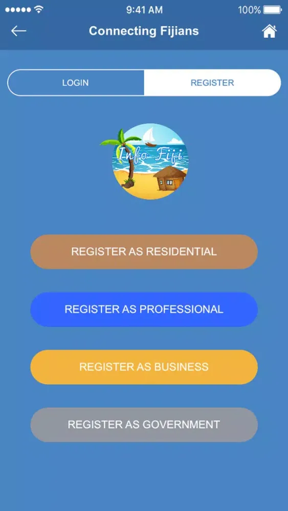 Screenshot di Info Fiji