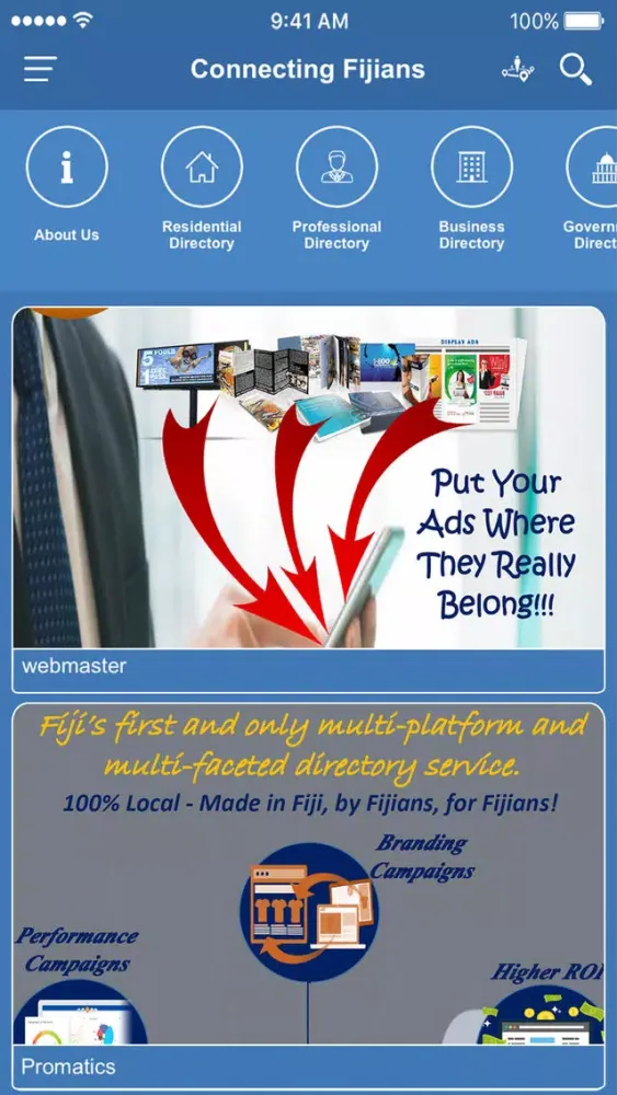 Screenshot di Info Fiji