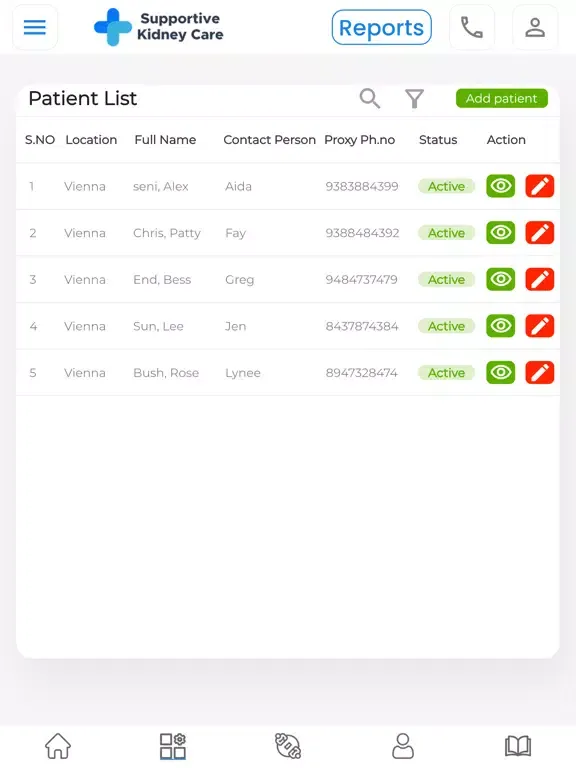 Supportive Kidney care iPad 應用截圖