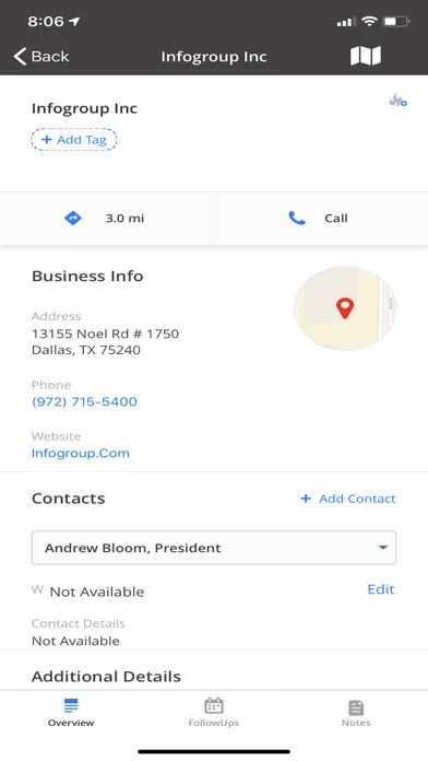 Data Axle Salesgenie Screenshots
