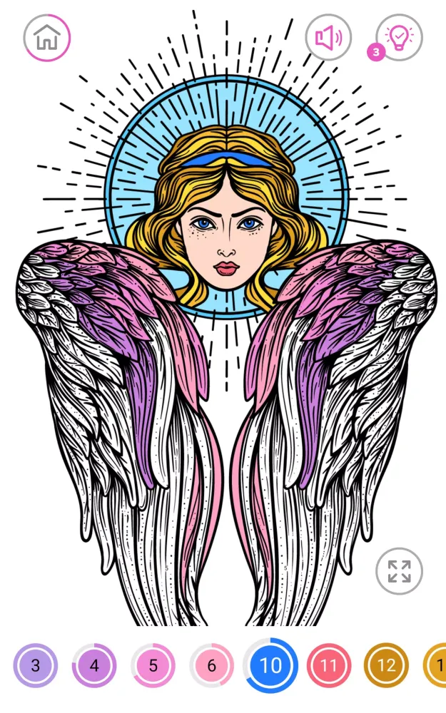 Capturas de pantalla de Bible Coloring Book by Number