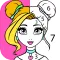 Girls Coloring Book for Girls
