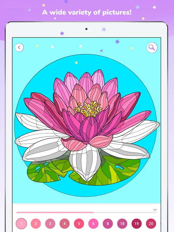 Скриншоты Art Collection Color by Number iPad 