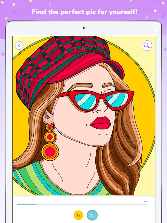 Скриншоты Art Collection Color by Number iPad 