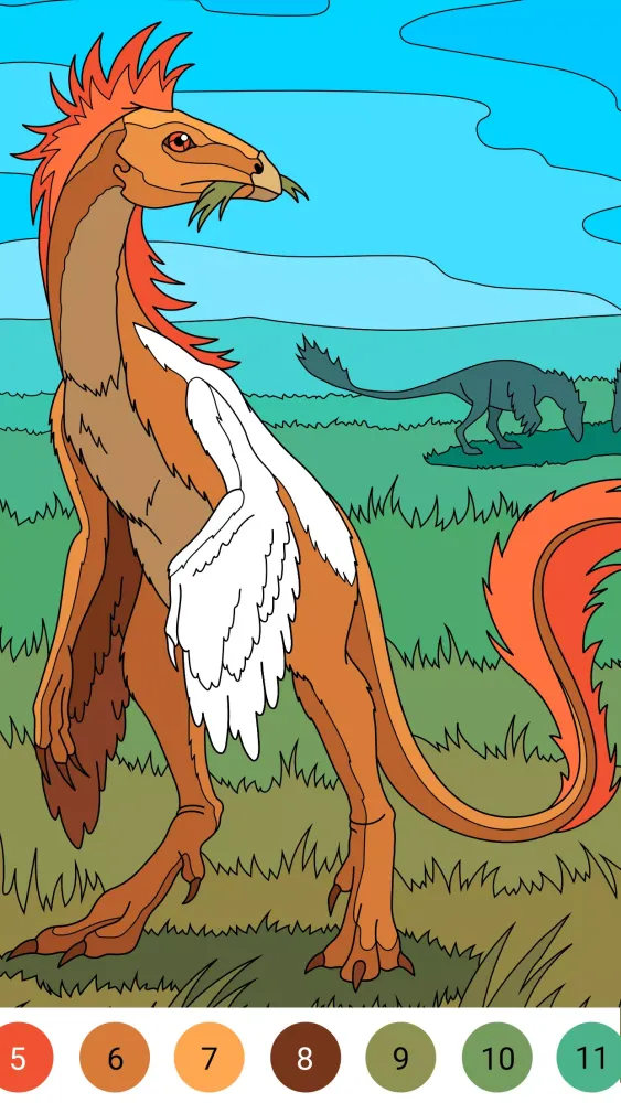 Dino Coloring Encyclopedia স্ক্রিনশট