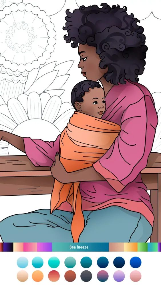 Classic Adult Coloring Book Screenshots