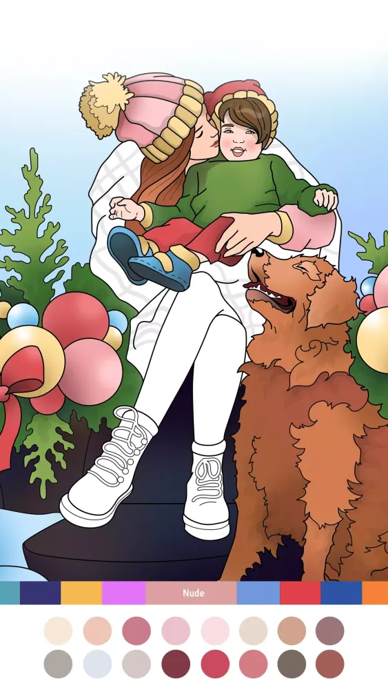 Classic Adult Coloring Book Screenshots