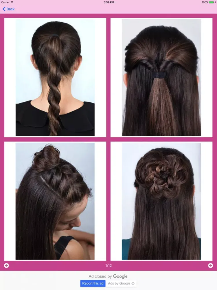 Captures d'écran de Best Hairstyles step by step pictures iPad 