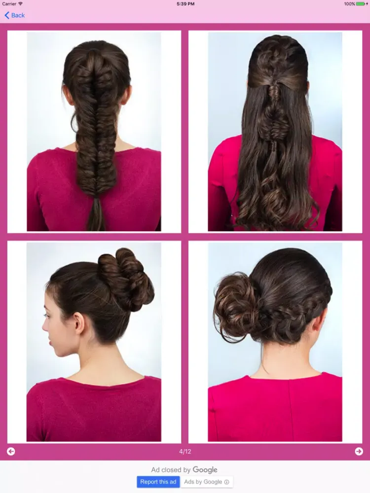 Captures d'écran de Best Hairstyles step by step pictures iPad 