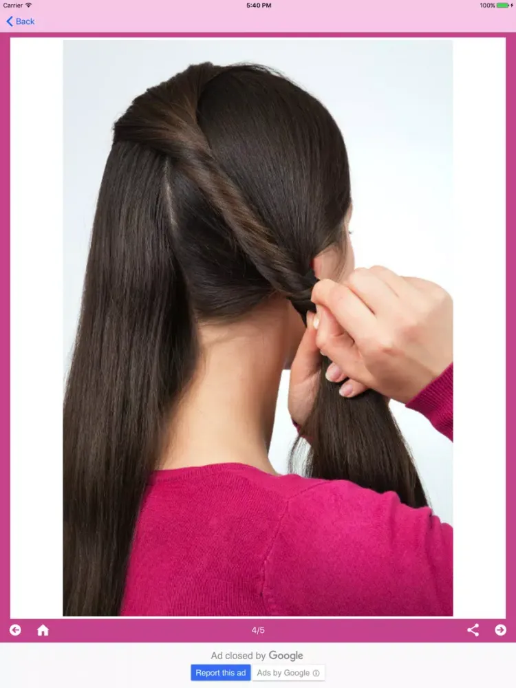 Captures d'écran de Best Hairstyles step by step pictures iPad 