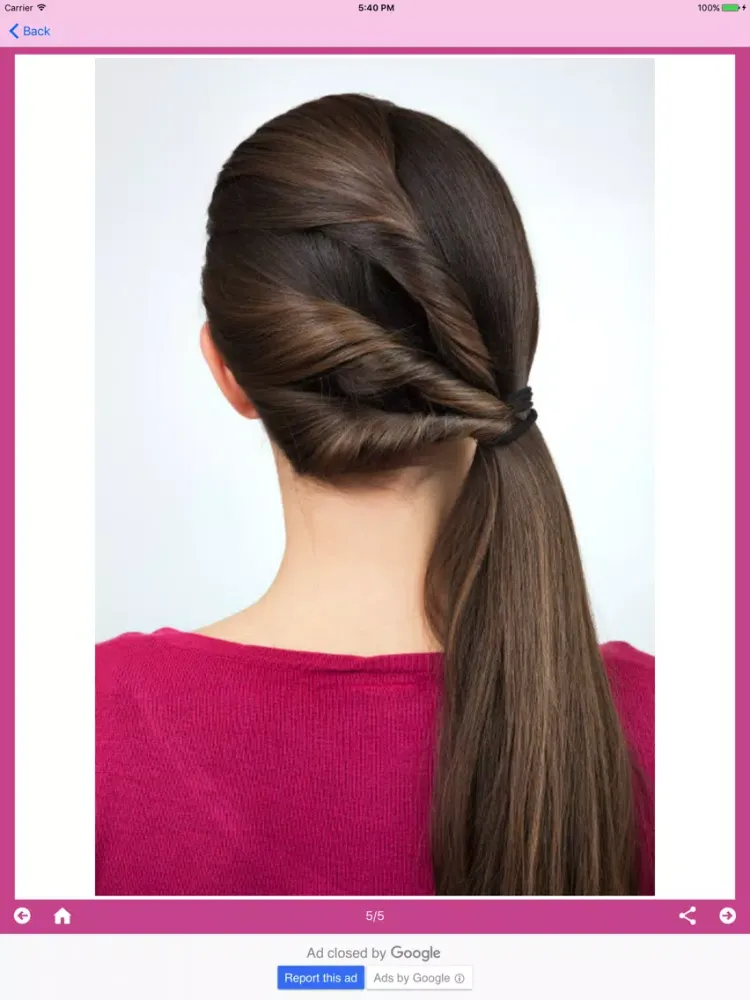 Captures d'écran de Best Hairstyles step by step pictures iPad 
