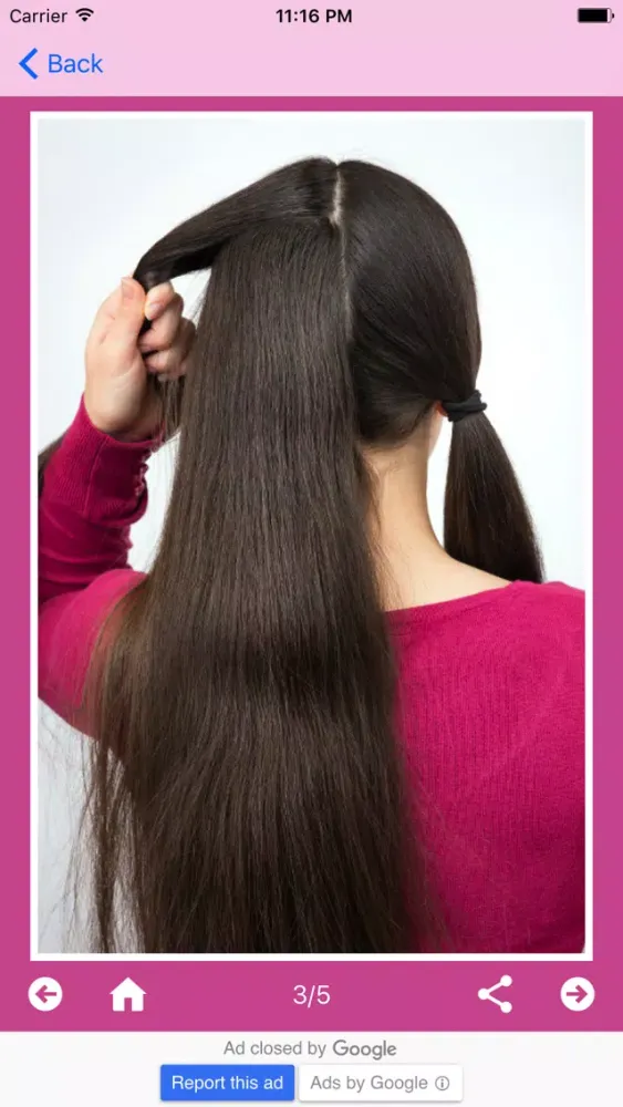 Captures d'écran de Best Hairstyles step by step pictures