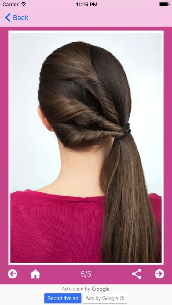 Captures d'écran de Best Hairstyles step by step pictures