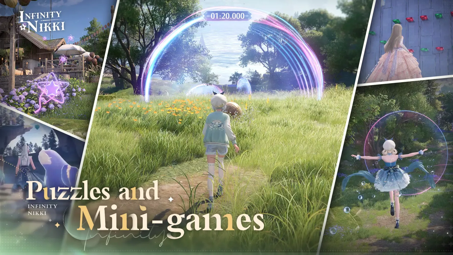 Capturas de tela do Infinity Nikki