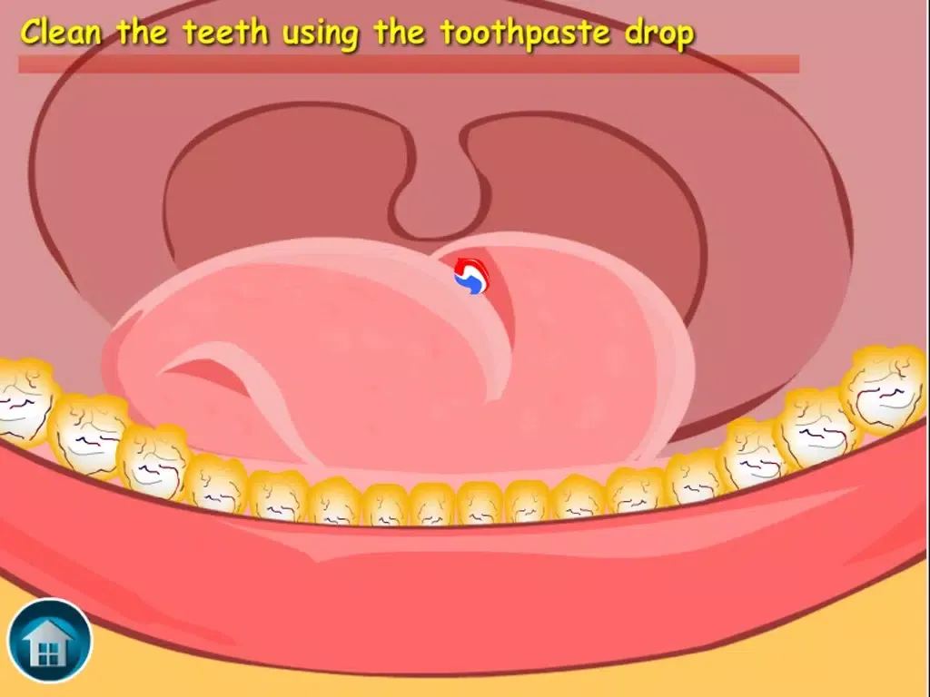 Tangkapan layar Little Tooth's fairy tale iPad 