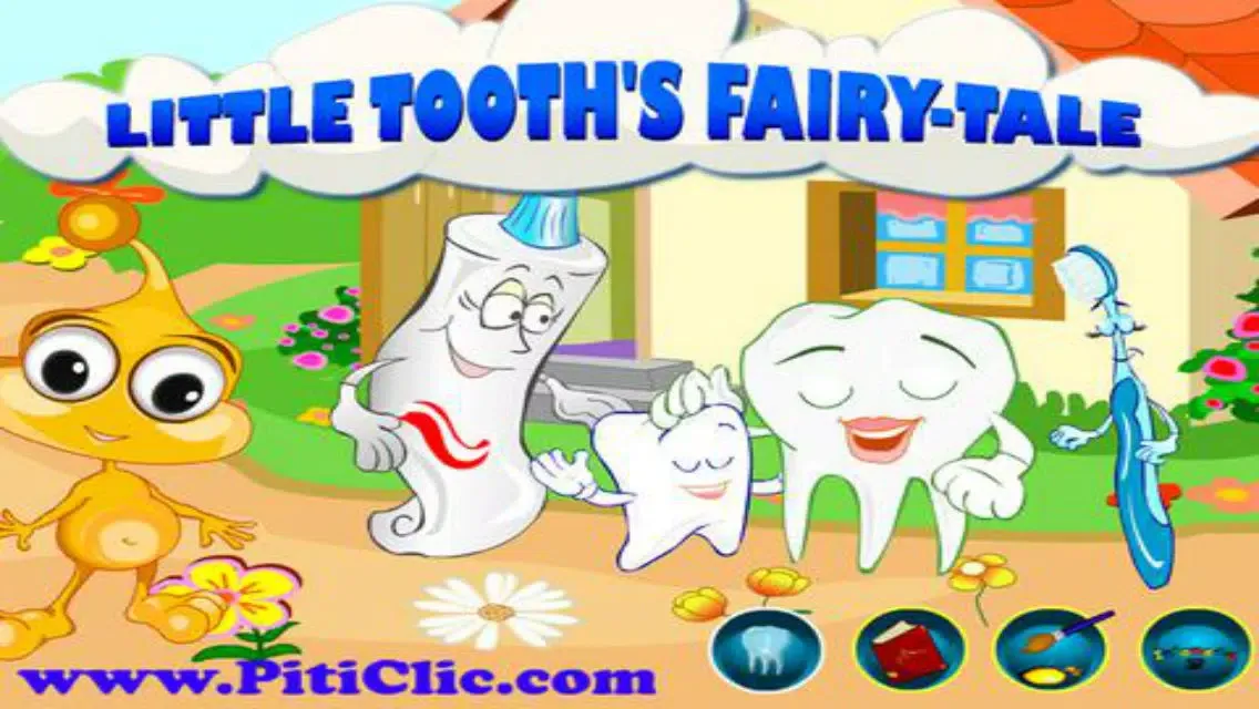 Tangkapan layar Little Tooth's fairy tale
