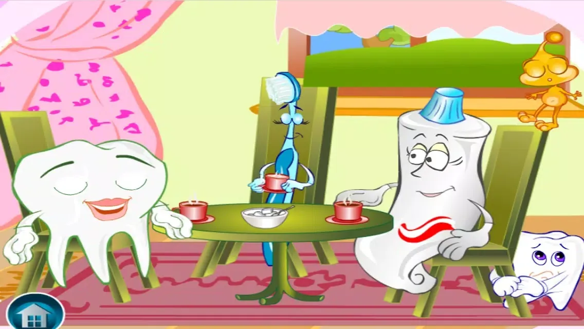 Tangkapan layar Little Tooth's fairy tale