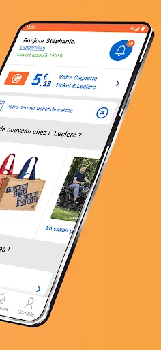 Captures d'écran de Mon E.Leclerc