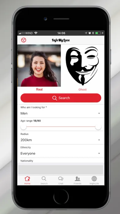 Zrzuty ekranu InfoMyLove app