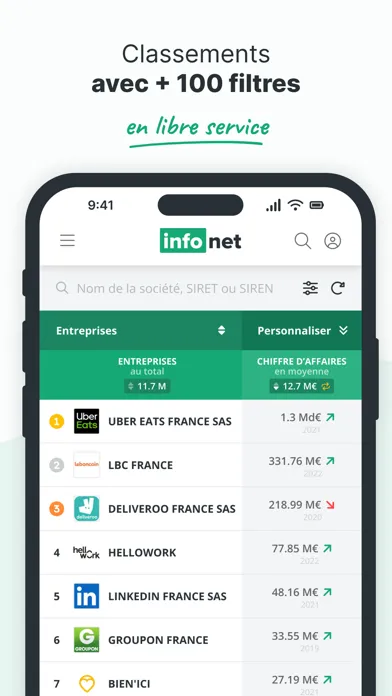 Tangkapan layar Infonet