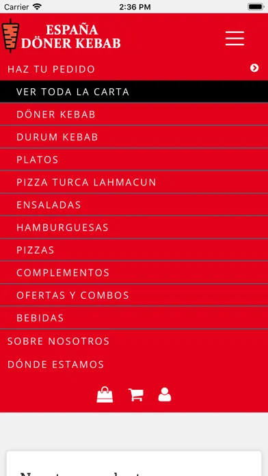 Capturas de pantalla de Kebab España