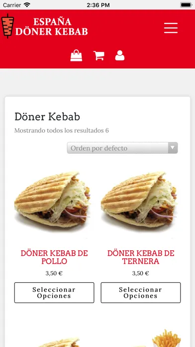 Capturas de pantalla de Kebab España