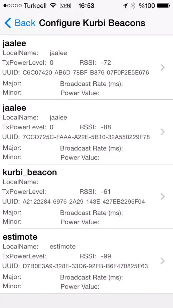 تصاویر Kurbi Beacon Tool