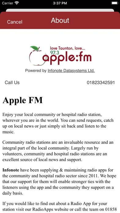 Apple FM スクリーンショット