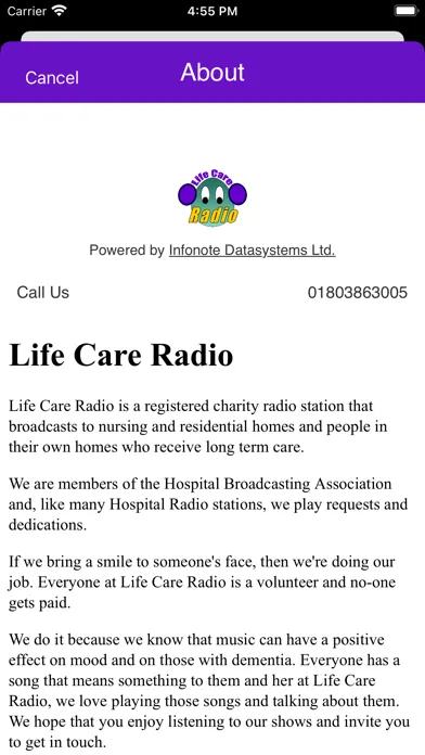 Life Care Radio 스크린샷