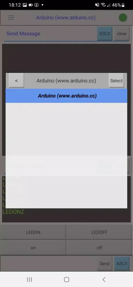 Capturas de pantalla de serial port tool