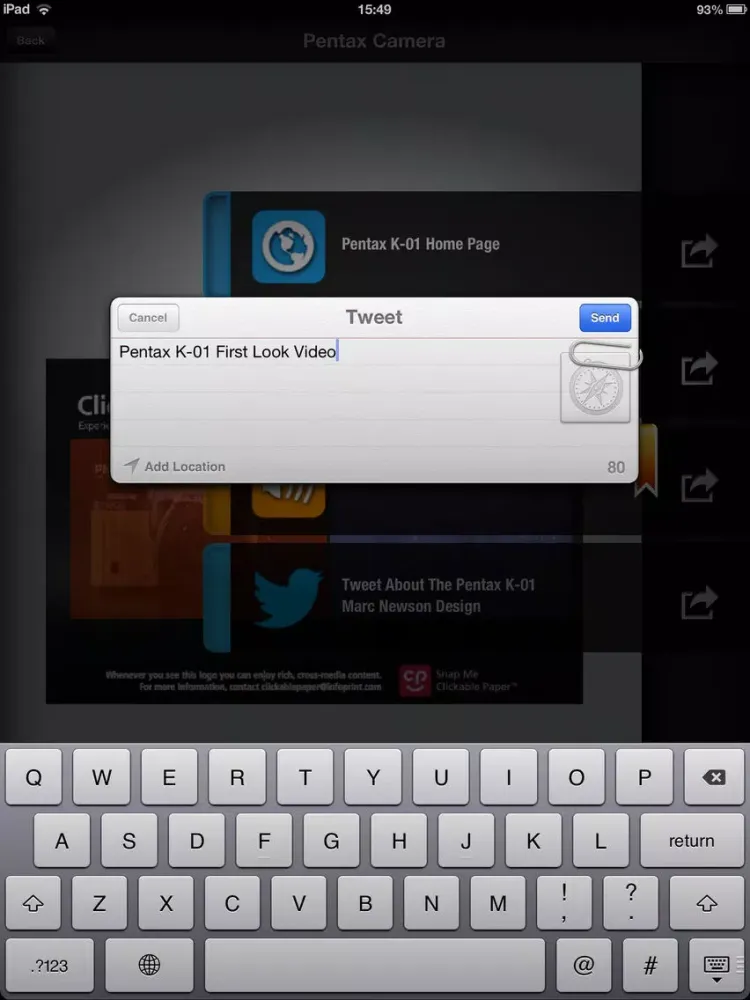 CP Clicker for Barnwell iPad  Screenshots