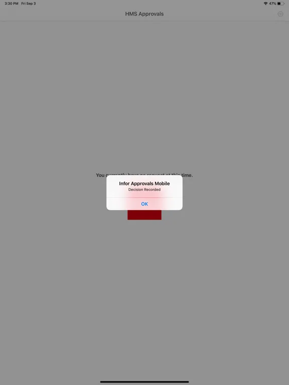 صور Infor HMS Approval iPad 