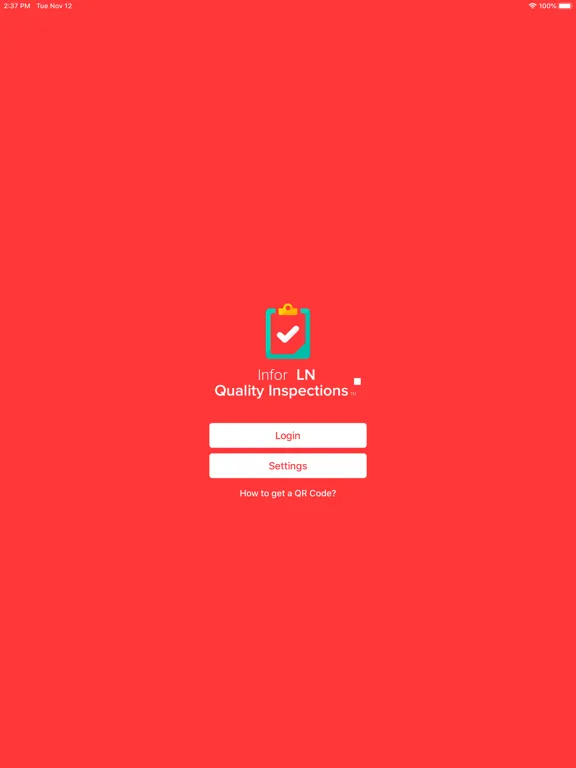 Infor LN Quality Inspections iPad 應用截圖