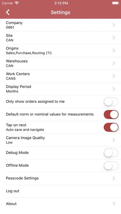 Infor LN Quality Inspections應用截圖