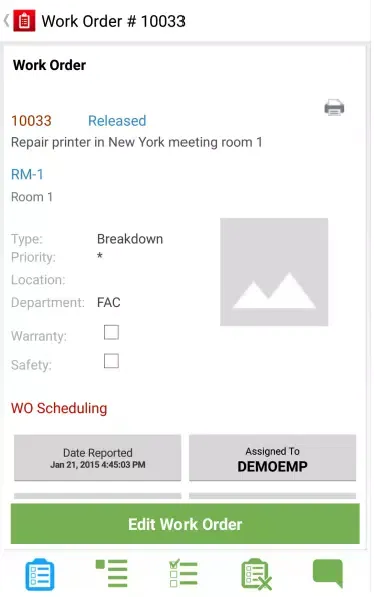Скриншоты Infor EAM Android Mobile for Transit