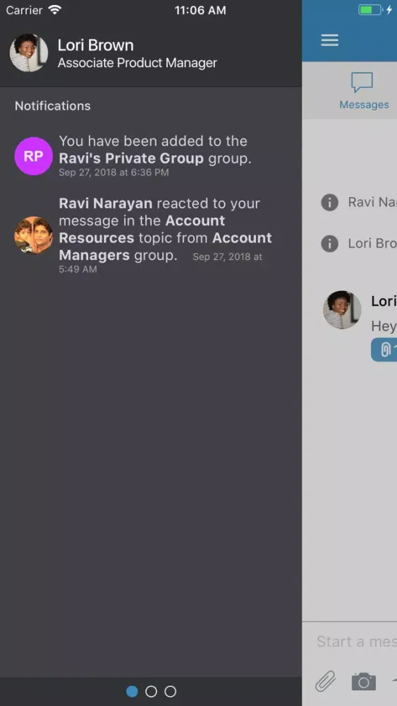 Infor Chat应用截图